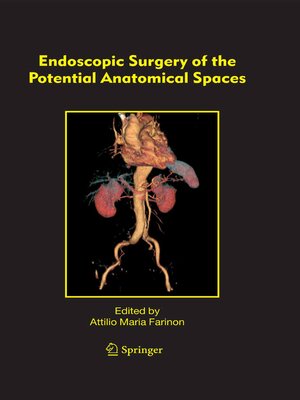 cover image of Endoscopic Surgery of the Potential Anatomical Spaces